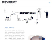 Tablet Screenshot of conflictorium.org